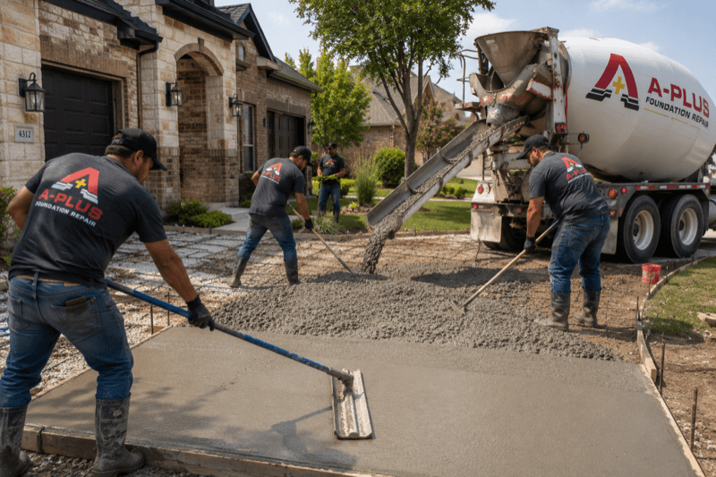 Concrete Flatwork in Allen, TX