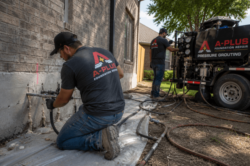 Pressure Grouting in Carrollton, TX