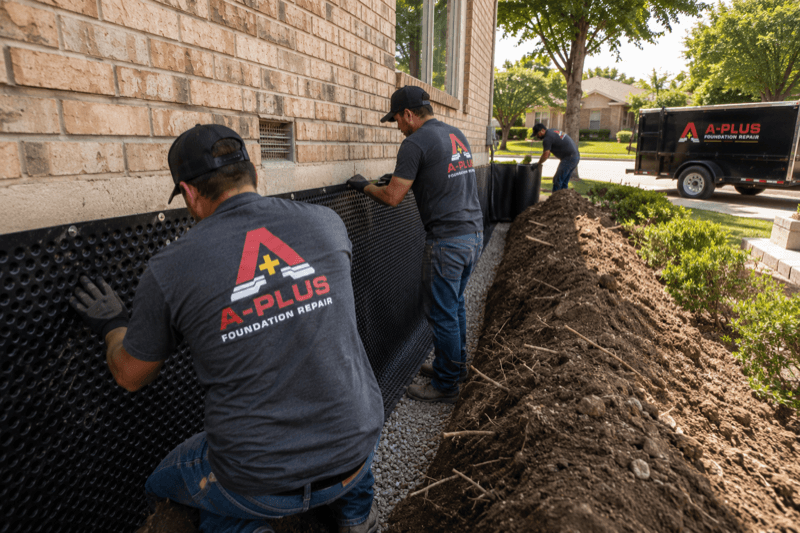 Root Barrier Installation in Allen, TX